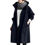 callmo Regenjacke Damen Damen Wasserdicht Atmungsaktiv Regenjacke Große Größen Regenmantel Leicht...