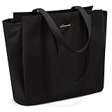 LOVEVOOK Handtasche Damen Mittelgroß Tote Bag Women Shopper Tasche Mit Reißverschluss Laptoptasche...
