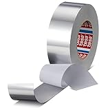 Aluminiumband - Tesa 60672 - Metallisches Dichtband Für Hohe Und Niedrige Temperaturen, Wasser- Und...