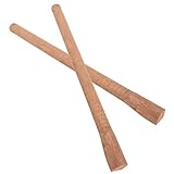 ASAKKURA 2 Stück Holz Axtgriff Robuster Ersatzgriff für Camping und Gartenäxte rutschfest und...