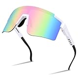 FEISEDY Sport Sonnenbrille Herren Fahrradbrille für Damen Sportbrille UV400 Schutz Radsportbrillen...