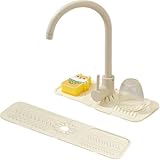 1 x PVC-Spülbeckenmatte, weiche Abtropfmatte, Abtropfmatte für Küche, Tassentablett,...