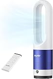 IcyAir Turmventilator mit Fernbedienung, Ventilator Rotorlos 35 dB, 90° Oszillation, 8...
