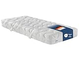 Irisette Lotus orthopädische 7-Zonen 500er Tonnentaschenfederkernmatratze, Härtegrad 4 (fest), 100...