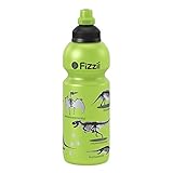 Fizzii Kinder- und Freizeittrinkflasche 600 ml (auslaufsicher bei Kohlensäure, schadstofffrei,...
