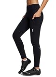 BALEAF Fahrradhose Damen Winter Wasserdicht Thermo Radhose Damen Fleece Gefüttert Winddicht...