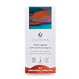 Chroma BIO Haarfarbe, Kupfer, intensiv, reines Henna, 4,4-100 g