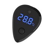 Rrlihjgu Thermometer für Aquarien, digitales Thermometer, LED-Anzeige mit genauem Zähler für...