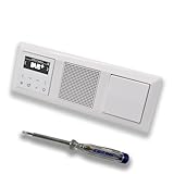 JUNG Smart Radio Unterputzradio DABAWW DAB+ Komplettset + 3-fach Rahmen im JUNG AS 500 System,...