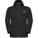 Jack Wolfskin Herren Icecape 3in1 Down Jacke, black, L