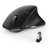 Bluetooth Maus, iClever Rechargeable Ergonomiche Maus Kabellose Mouse, Wiederaufladbarer Akku,...