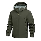 Generisch Softshelljacke Für Herren Hidrofugal Protektorenjacke Regenschutz Outdoor Winterjacke...