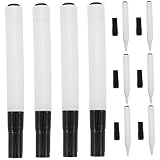 Hohopeti 10 Stück Teiliges Whiteboard Marker Abwischbare Weiße Boardstifte mit Feiner Spitze...