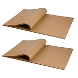 VILLCASE 100 Stück Backpapier Lebensmittelecht Silikonbeschichtet Antihaftend Hitzebeständig und...