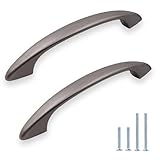 HESTIA HARDWARE Z9.1.B Schubladengriffe, Antik-Silber, Nickel-Schubladengriffe, 7,6 cm,...