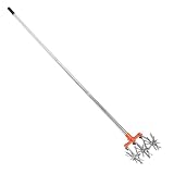 Drehbauler, einstellbares Handflügelgartenwerkzeug, einstellbare Gartenhandwerbung mit Edelstahlpol...