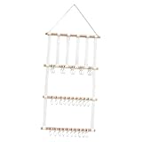 TOYANDONA Wandhängender Haarbandhalter Organizer für Mädchen mit Bändern und Haken Praktischer...