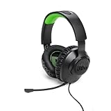 JBL Quantum 100X Over-Ear-Gaming-Headset – Wired 3,5 mm Klinke – Mit abnehmbarem Boom-Mikrofon...