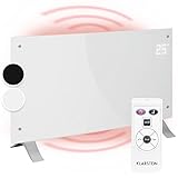 Klarstein Elektroheizung, Konvektor-Heizung Freistehend oder Wandmontage, Mobile Energiesparend,...