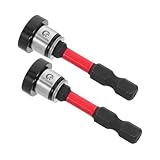 Operitacx 2 Stück Stecknuss Schraubendreher Bohrer Adapter Stecknuss Adapter Sechskant Bit...