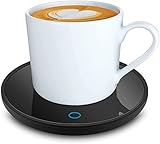 Jislie Elektrischer Kaffeewärmer kaffetasse warmhaltend - Smart Schreibtisch Tassenwärmer mit 2...