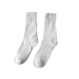 tacniseyw Damensocken, dicke Thermo-Wintersocken, warm, weich, gemütlich, bequem,...