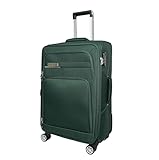 MY TRAVEL BAG Koffer Handgepäck Stoff Rollkoffer Reisekoffer Trolley Erweiterbar mit...