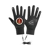 demaxiyad Beheizte Handschuhe, Winter-Touchscreenhandschuhe, warme beheizte Handschuhe, Handwärmer,...