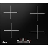 CIARRA CBBIH4B 4 Zonen Einbau Induktionskochfeld mit Power Booster Touch-Bedienung Kochfeld...