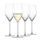 SCHOTT ZWIESEL Sektglas Bar Special (4er-Set), formschöne Sektgläser mit Moussierpunkt,...