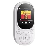 Juqoyue 64 GB Clip-MP3-Player mit Bluetooth 5.3, Verlustfreiem Sound, FM-Radio, Sprachrekorder,...
