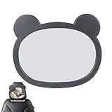 Autositzspiegel 360 Grad Drehung - Baby Auto Spiegel Rear Facing - Mit Cartoon Rahmen...