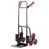 Pallit Diablo-FS Sackkarre Treppensteiger Robuste Treppensackkarre klappbar 120kg aus Stahl...