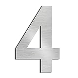nanlyiau 3in/7.5cm edelstahl hausnummer hausnummern aus edelstahl Hausnummern edelstahl zahlen...