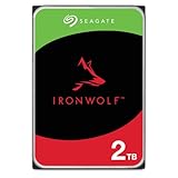Seagate IronWolf 2 TB, NAS Interne Festplatte HDD, 3.5 Zoll, 5400 U/Min, CMR, 64 MB Cache, SATA 6...