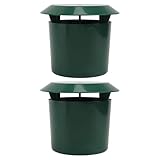TOYANDONA 2 Stück Schneckenfalle aus Robustem Kunststoff Wiederverwendbarer Gartenfänger für...