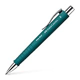 FABER-CASTELL 241167 - Kugelschreiber Poly Ball XB, emerald grün, 1 Stück, mit auswechselbarer...