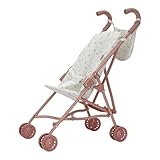 Little Dutch 4584 Puppenbuggy klappbar aus Metall mit Soft-Griffen und Buggytasche - für Puppen von...