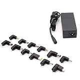 65W AJP Universal Laptop Charger 12 Tips with USB TYPE C Laptop Charger for Asus for Lenovo for...
