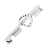 F Fityle 6xPool Queue Spitze Reparatur Werkzeug Billard Snooker Stick Tipps Clamp Spanner, Silber, 3...