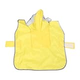 BESPORTBLE Hunderegenmantel mit Kapuze Verstellbarer Großer Hundeponcho Gelbe Reflektierende...