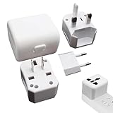 Reisestecker | Steckdosenadapter | Multifunktionaler Tragbarer Internationaler Steckdosenwandler...