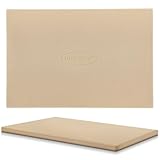 Unicook Großer Pizzastein 50,8 x 34,3 cm, Rechteckiger Pizza Backstein, Robuste...