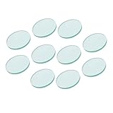BUGUUYO 10 Stück Blatt Wasserzähler Glas Verdunstungsplatte Abdeckung der Verdunstungsschale...