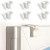 6 Stück Klemmträger Für Jalousien,Universal Klemmhalter,Rollo Ohne Bohren,Für Aluminium...