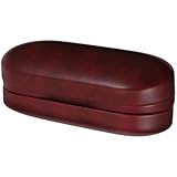 iplusmile Brillenetui aus Leder mit Weichem Samt Innenfutter und Stoßfestem Hardcase für Sonnen...