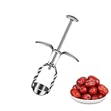 Povanjer Pflaumenentkerner, Cherry Corer Stoner Pitter Tool Grubenentferner,...