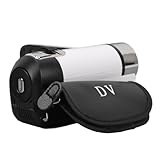 Naroote Digitaler Camcorder, 16 MP, Leichte HD-Digitalkamera mit 16-fachem Zoom und Drehbarem...