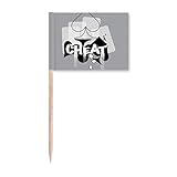 Herz-Spielkarten, Spielutensilien, Muster, Zahnstocher, Flaggen, Marker, Topper, Party-Dekoration