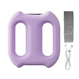 Tiefengewebe Massagering, 5-Stufen Faszien Massage Silikonring, Tragbarer Roller mit Massagegürtel...